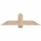 Ekena Millwork Eugene Smooth Timber Gable Bracket, Douglas Fir, 48"W x 14"H x 3 1/2"D x 5 1/2"F, 7/12 Pitch GBW048X14X0406EUG00SDF - alternate 1